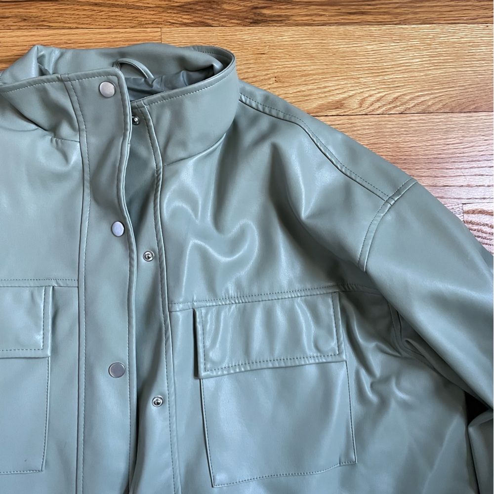 ASOS Leather Jacket - Picture 2 of 3